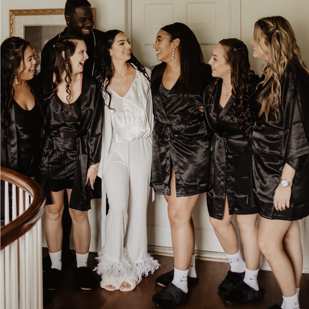 White Feather Bride Pjs